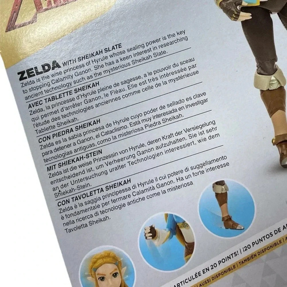 The Legend of Zelda - Princess Zelda  w/ Sheikah Slate - BNIB 🏰👑 - Picture 4 of 6